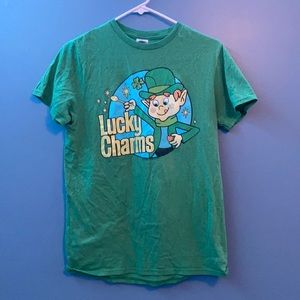 Green Lucky Charms Vintage Shirt